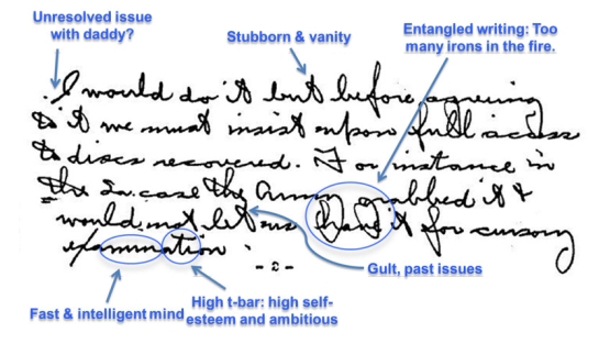 forensic-graphology