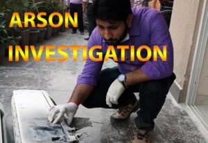 Forensic Arson Fire Investigation