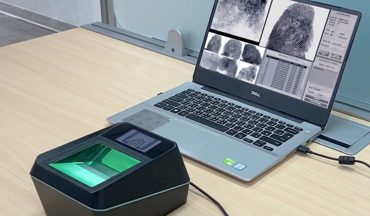 Automated fingerprint identification system