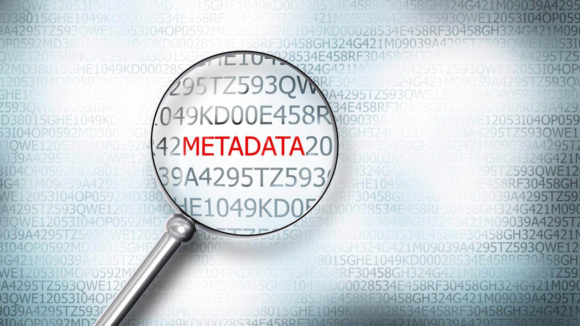 metadata analysis