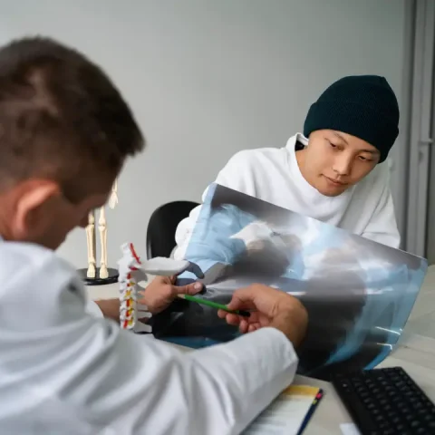 cancer-patient-hospital-front-view