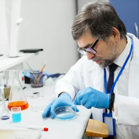 doctor-working-medical-research