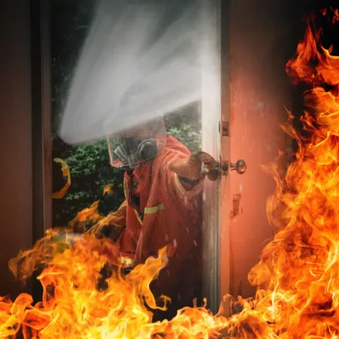 fireman-fire-fighting-evacuation-fire-drill-simulation-training-safety-condominium-factory